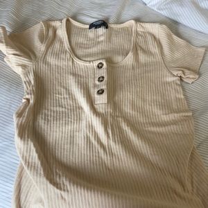 Maternity ribbed top